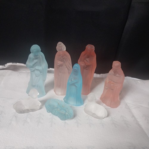 Vintage frosted glass full - vintage,